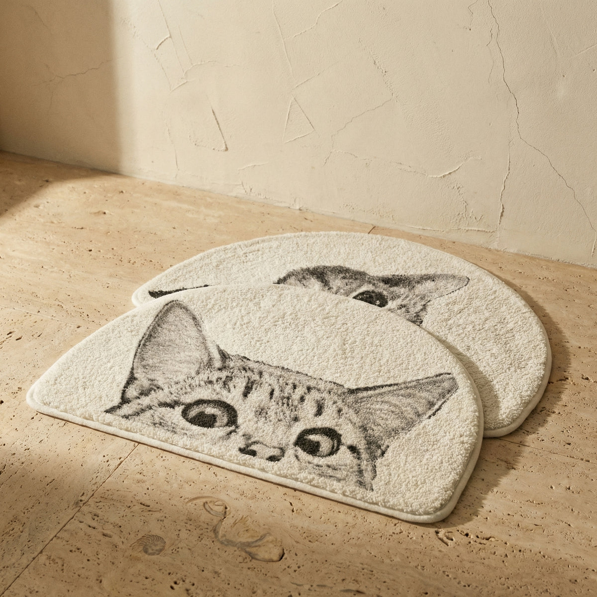Kitty Cat Bath Mat-Bedding & Bath > Bath Mats-casanuva-casanuva
