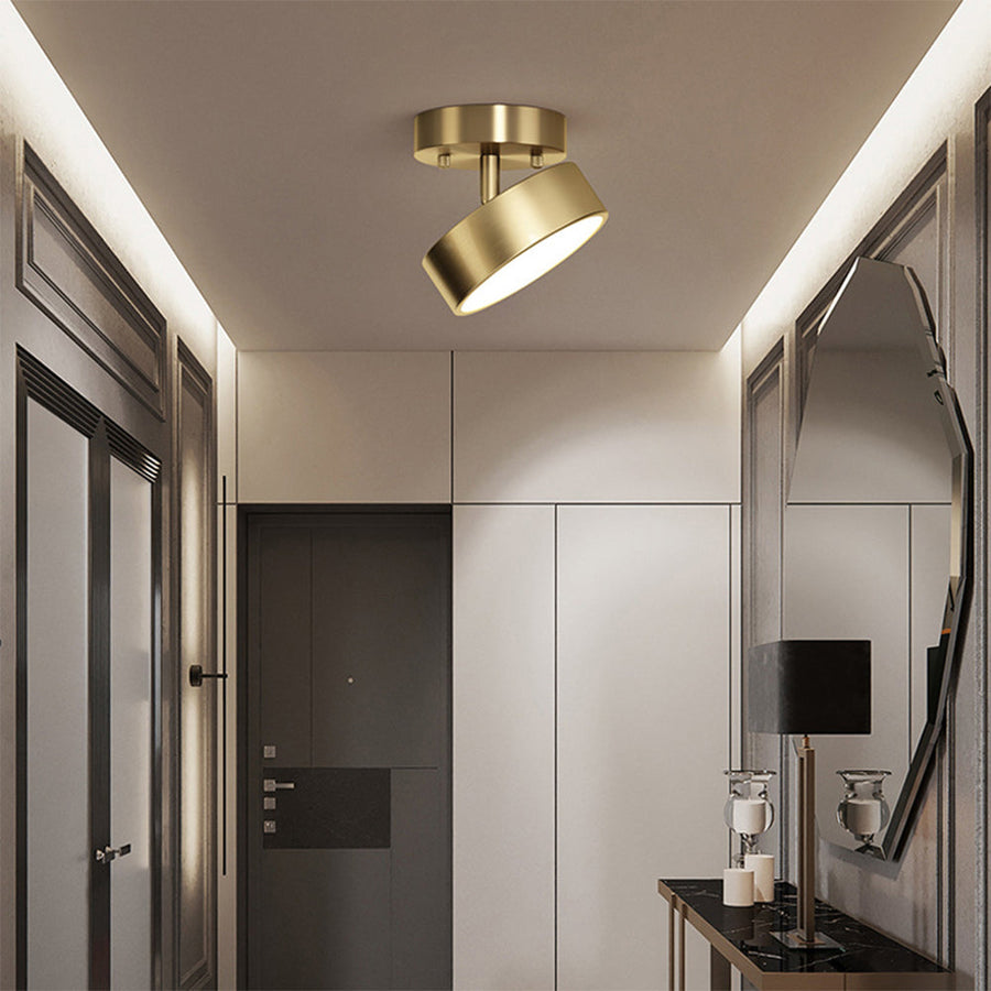 LED Adjustable Ceiling Light-Lighting > Ceiling Lights-casanuva-Gold-D12cm*H10cm-Three-color Changing By S-casanuva
