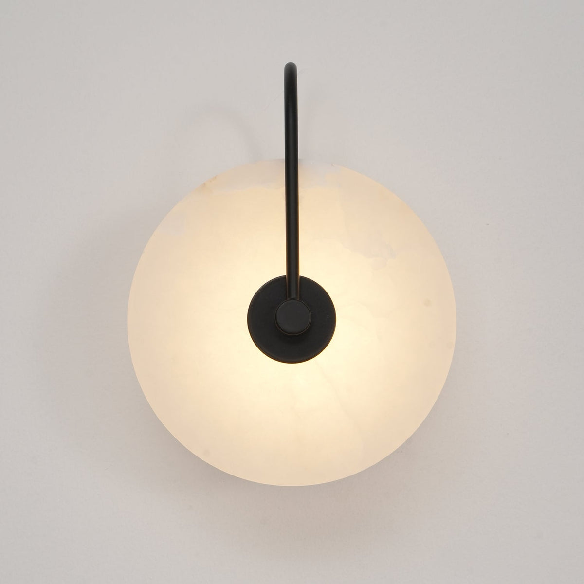 LED Alabaster Wall Lamp-Lighting > Wall Lights-casanuva-casanuva
