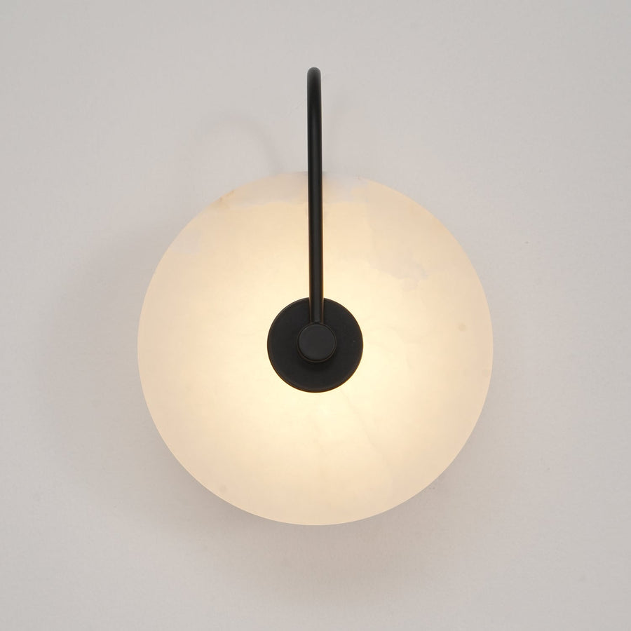 LED Alabaster Wall Lamp-Lighting > Wall Lights-casanuva-casanuva