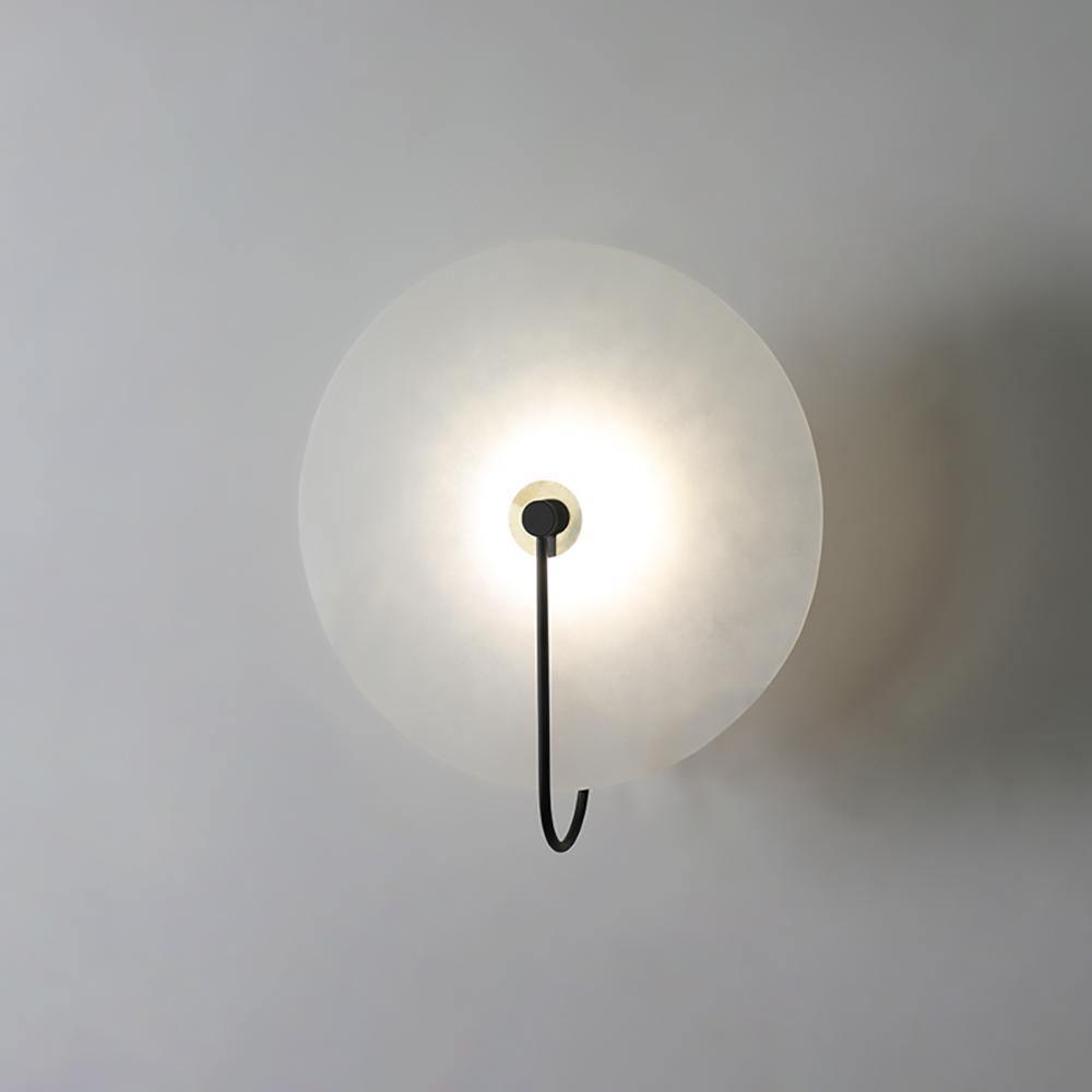 LED Alabaster Wall Lamp-Lighting > Wall Lights-casanuva-casanuva