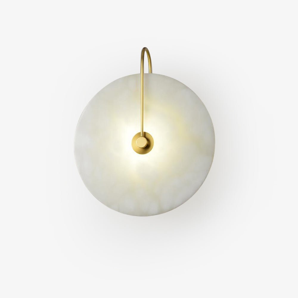 LED Alabaster Wall Lamp-Lighting > Wall Lights-casanuva-casanuva