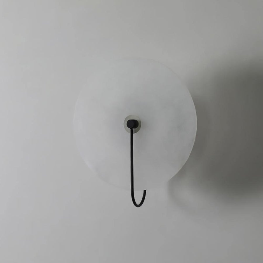 LED Alabaster Wall Lamp-Lighting > Wall Lights-casanuva-casanuva