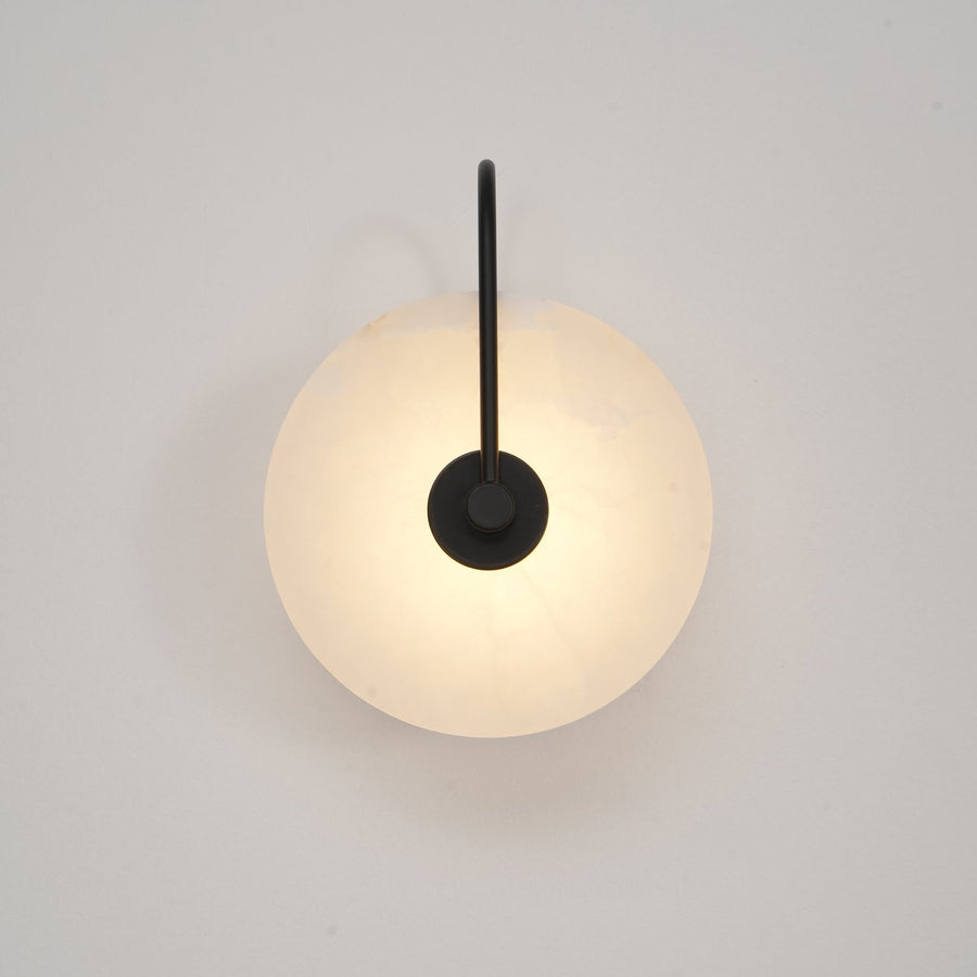 LED Alabaster Wall Lamp-Lighting > Wall Lights-casanuva-casanuva