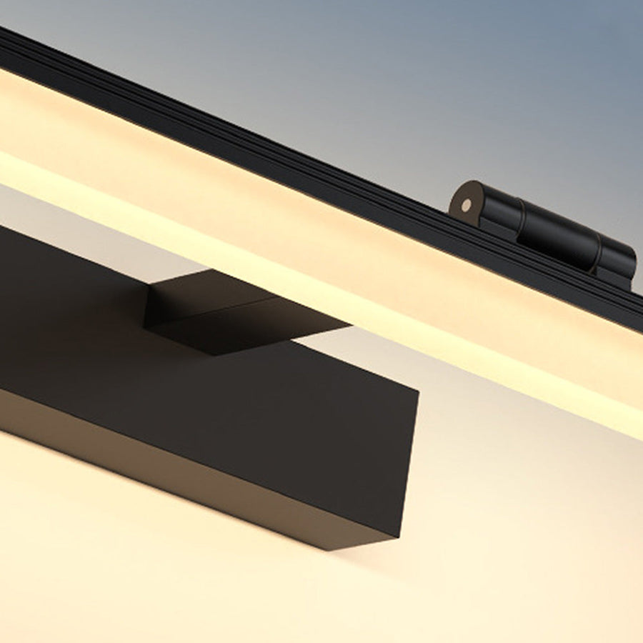 LED Black Bathroom Wall Mirror Light-Lighting > Wall Lights-casanuva-casanuva
