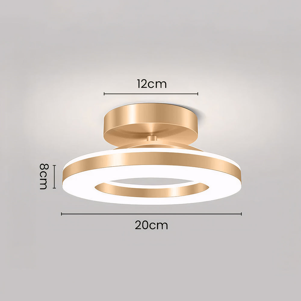 LED Ceiling Light Modern Iron Hallway Fixture-Lighting > Ceiling Lights-casanuva-casanuva