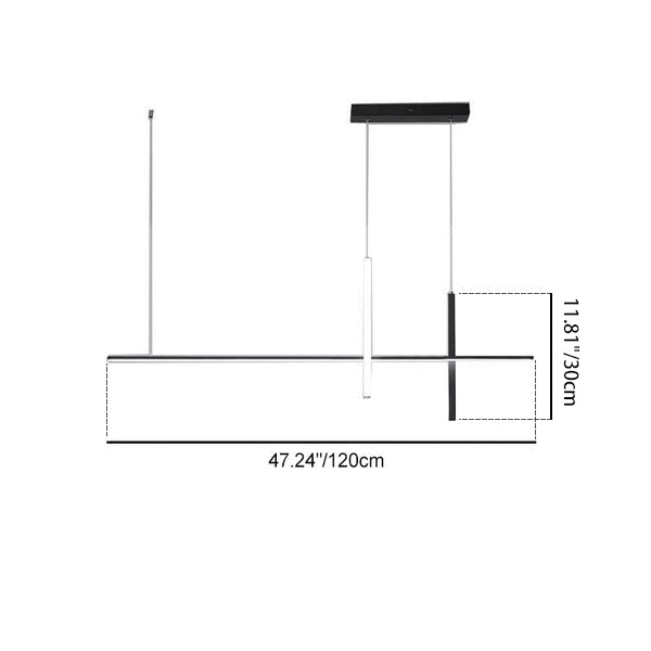 LED Chandelier Long Line Modern Minimalist Design-Lighting > Chandeliers & Pendant Lights-casanuva-casanuva