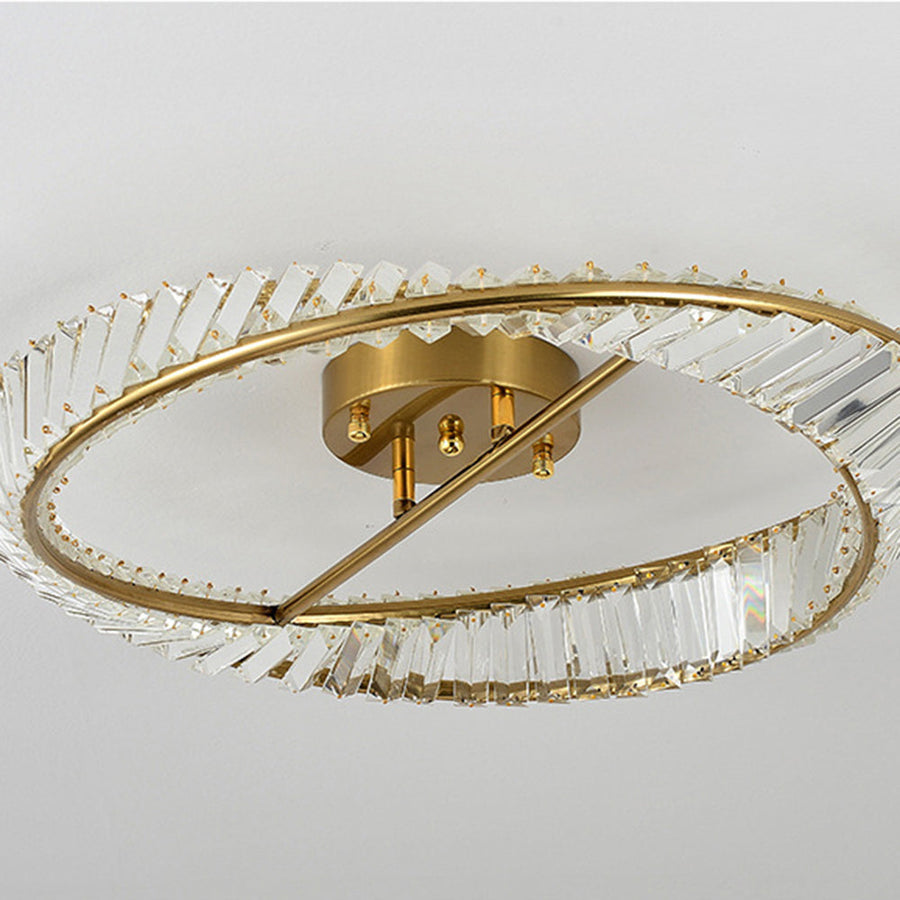 LED Crystal Ceiling Light Fixture-Lighting > Ceiling Lights-casanuva-casanuva