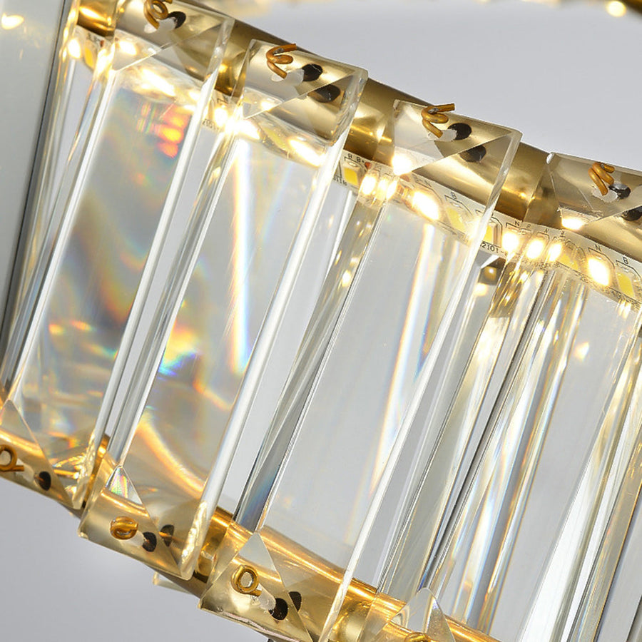 LED Crystal Ceiling Light Fixture-Lighting > Ceiling Lights-casanuva-casanuva