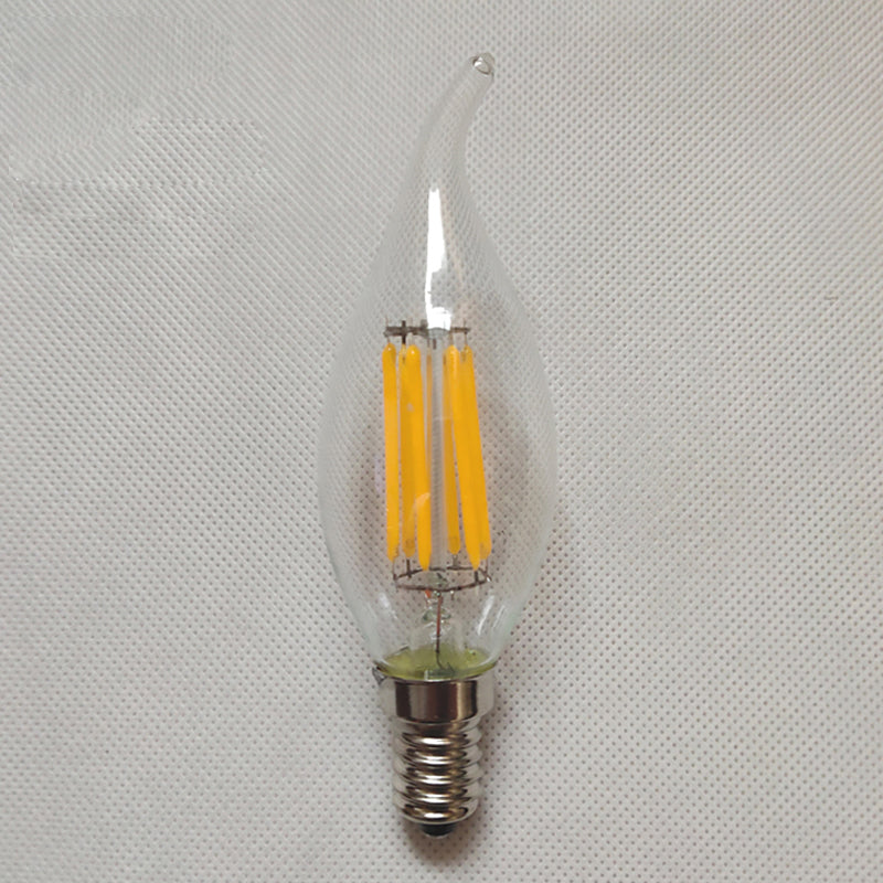 LED E12 E14 Light Bulb 4W-Lighting > Light Bulbs-casanuva-3.5cmx12cm-1 light bulb-Warm Light-casanuva