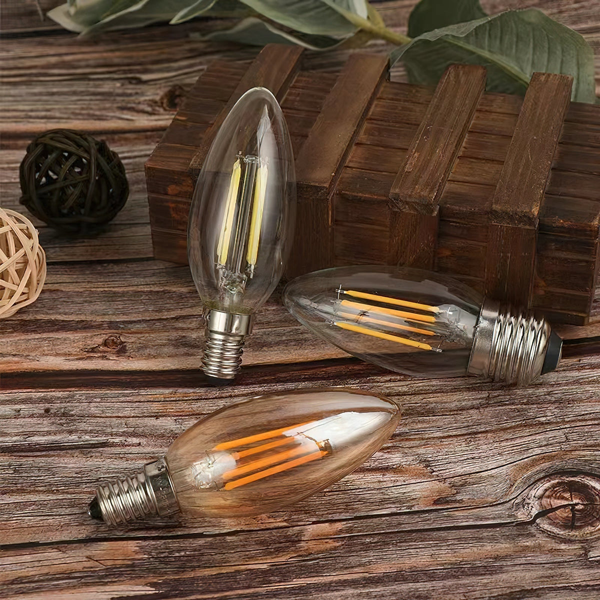 LED E12 E14 Light Bulb 4W-Lighting > Light Bulbs-casanuva-casanuva