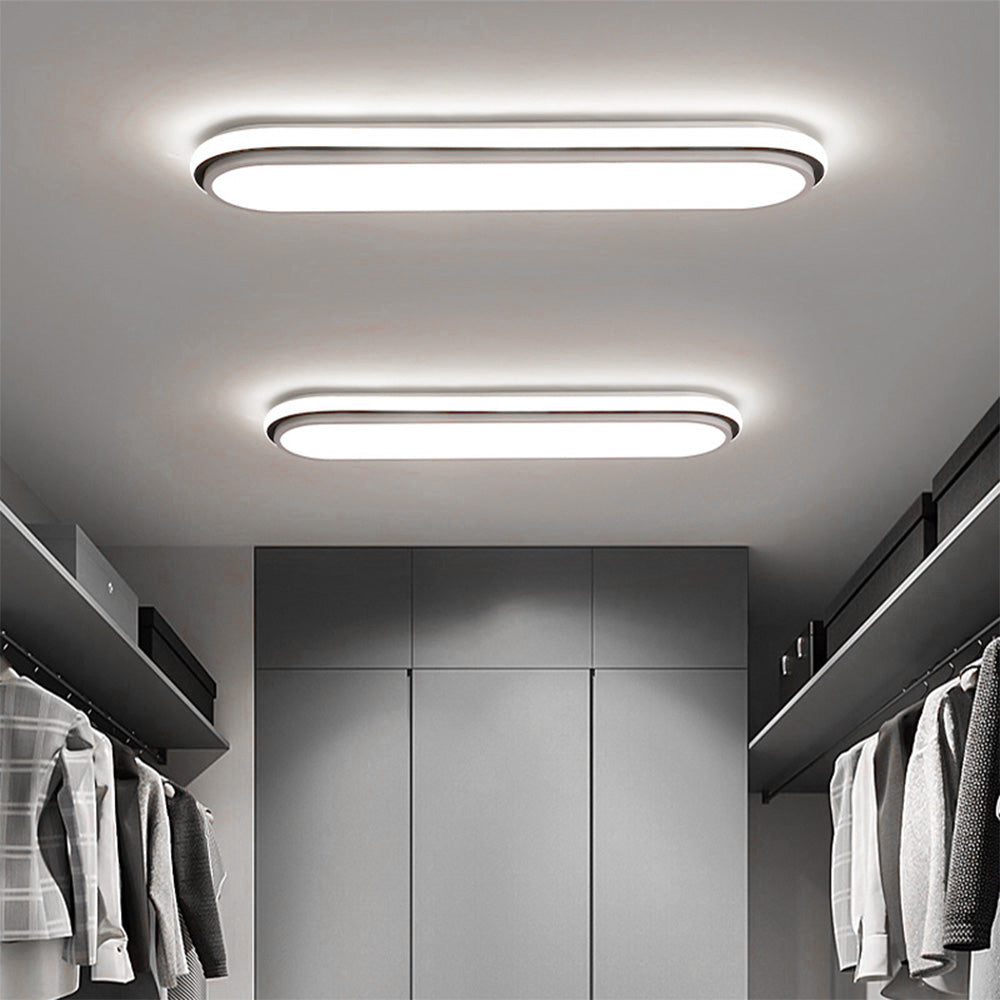 LED Flush Mount Ceiling Light Modern Design-Lighting > Ceiling Lights-casanuva-D35*H14cm-White Light-casanuva