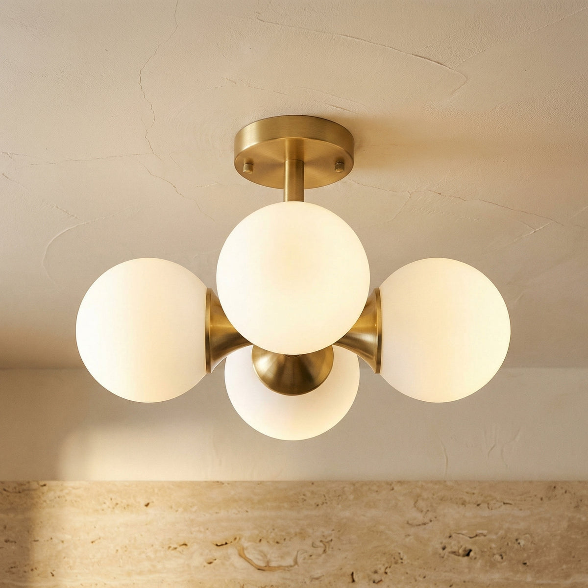 LED Glass Ceiling Lamp-Lighting > Ceiling Lights-casanuva-casanuva