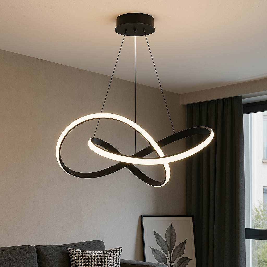 LED Infinity Pendant Light-Lighting > Pendant Lights-casanuva-60cm-casanuva
