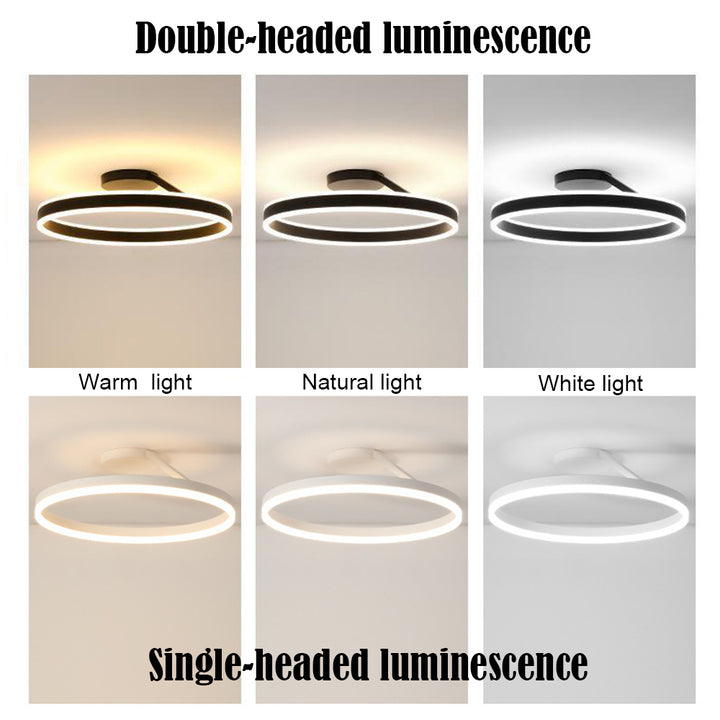 LED Metal Ceiling Light Nordic Minimalist Design for Living Room-Lighting > Ceiling Lights-casanuva-casanuva
