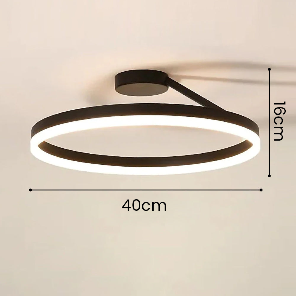 LED Metal Ceiling Light Nordic Minimalist Design for Living Room-Lighting > Ceiling Lights-casanuva-casanuva