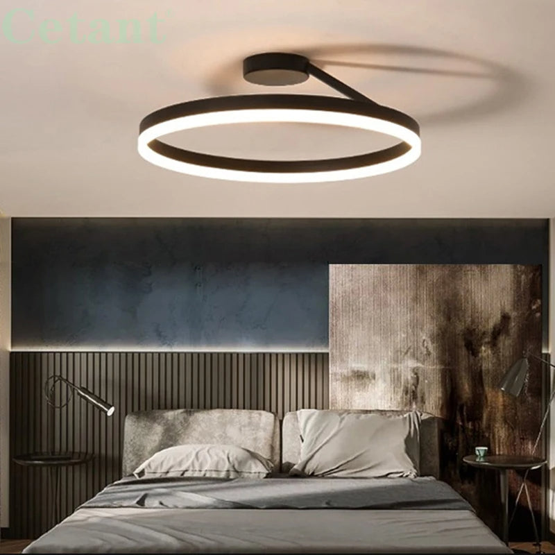 LED Metal Ceiling Light Nordic Minimalist Design for Living Room-Lighting > Ceiling Lights-casanuva-casanuva