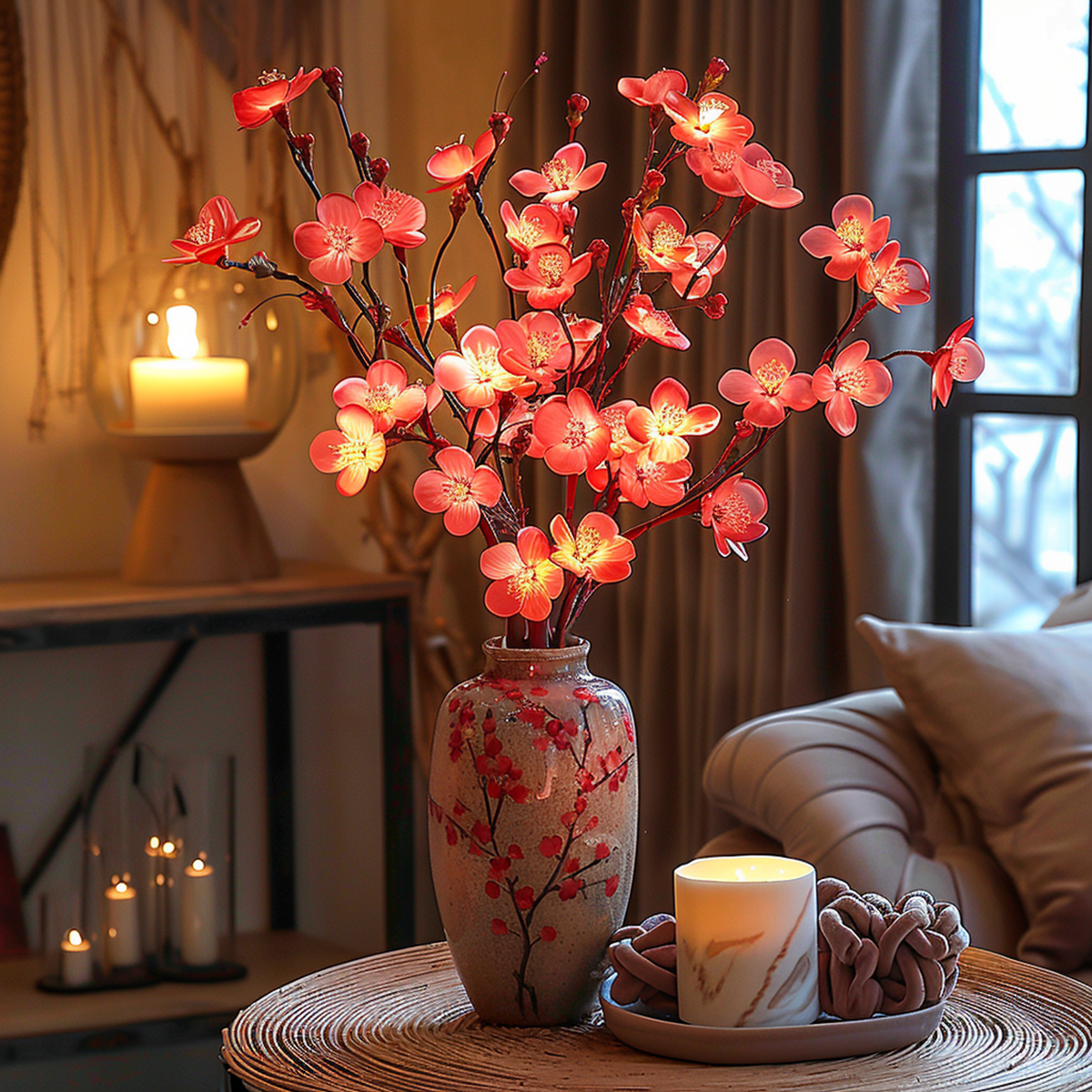 LED Olive Branch Fairy Light-Lighting > Ambient Lighting-casanuva-casanuva