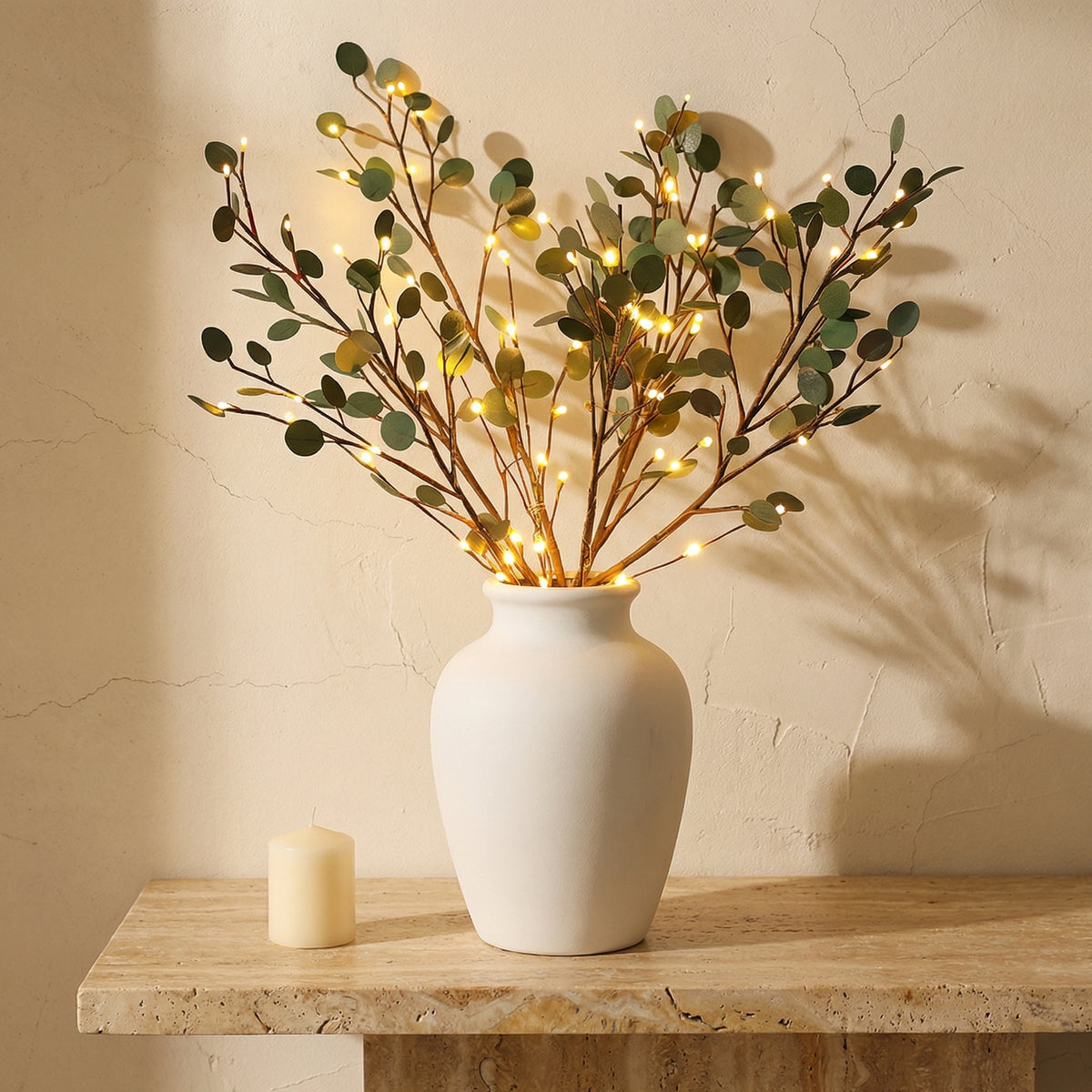 LED Olive Branch Fairy Light-Lighting > Ambient Lighting-casanuva-casanuva