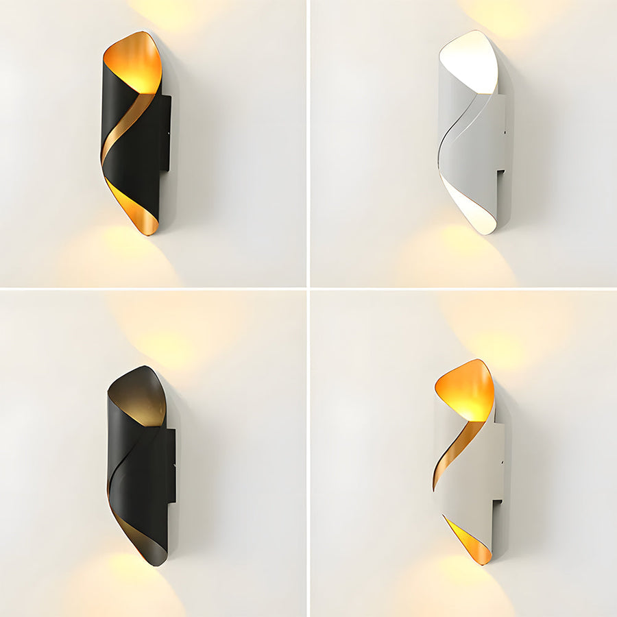LED Outdoor Wall Light Spiral Design-Lighting > Outdoor Lighting-casanuva-casanuva