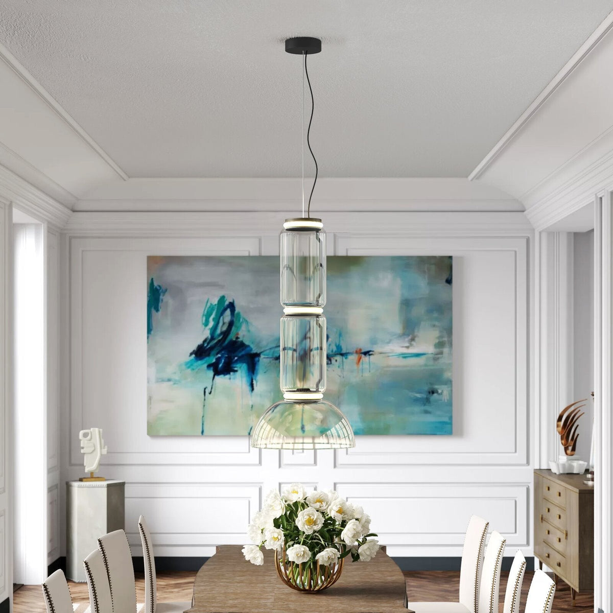 LED Pendant Light Cylinder Shape-Lighting > Pendant Lights-casanuva-casanuva