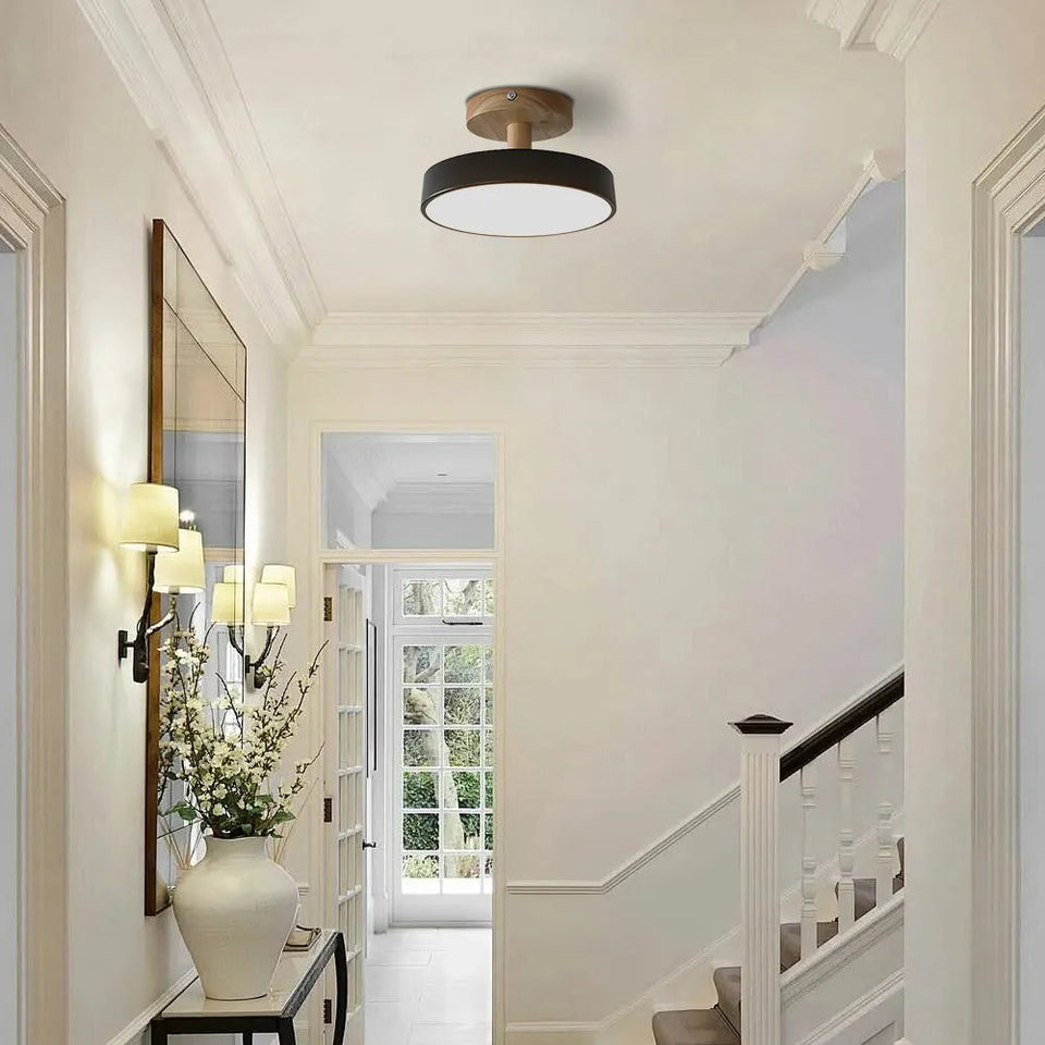 LED Round Ceiling Light for Hallway in Modern Iron Design-Lighting > Ceiling Lights-casanuva-casanuva