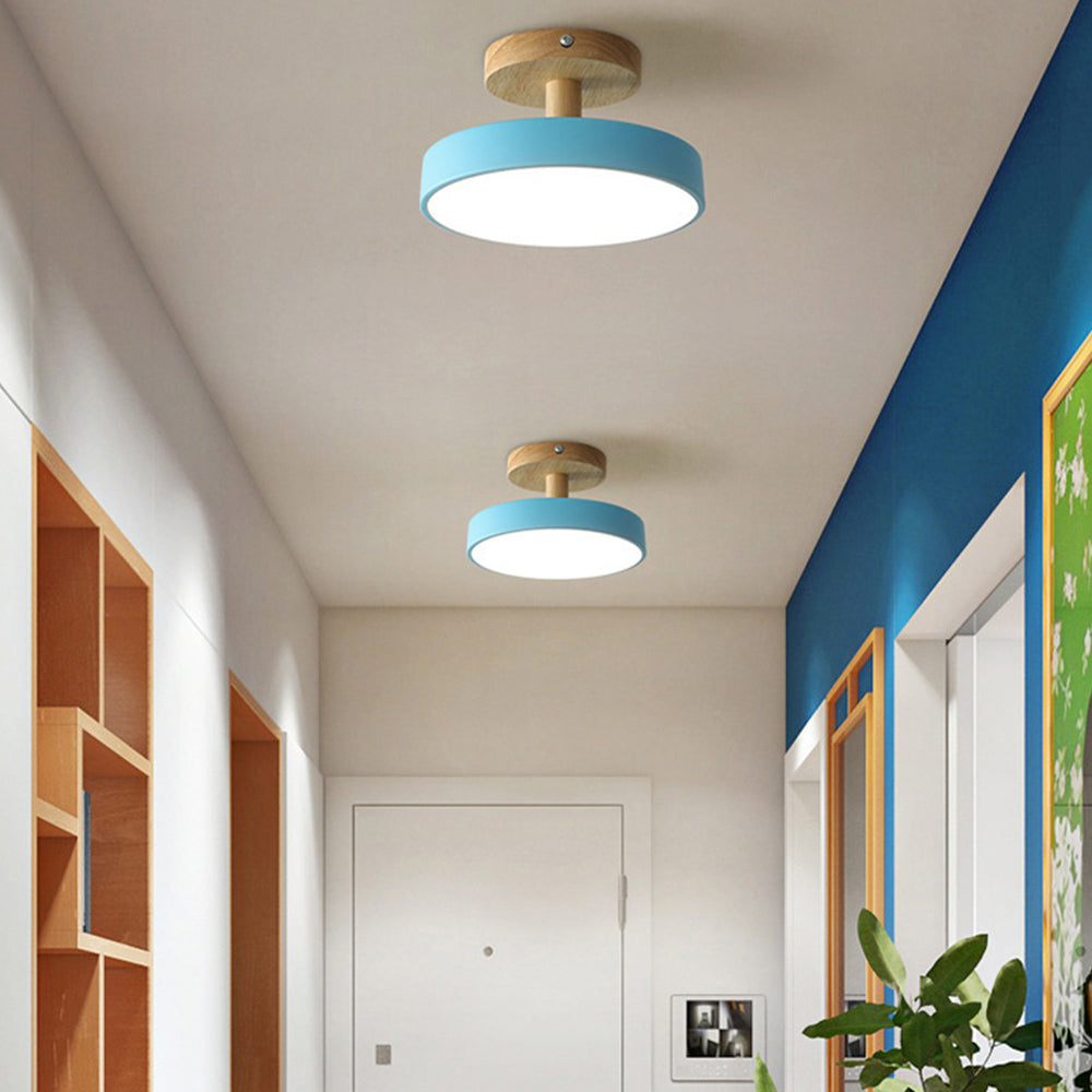 LED Round Ceiling Light for Hallway in Modern Iron Design-Lighting > Ceiling Lights-casanuva-casanuva