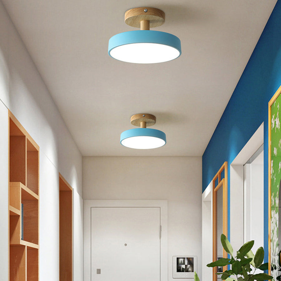 LED Round Ceiling Light for Hallway in Modern Iron Design-Lighting > Ceiling Lights-casanuva-casanuva