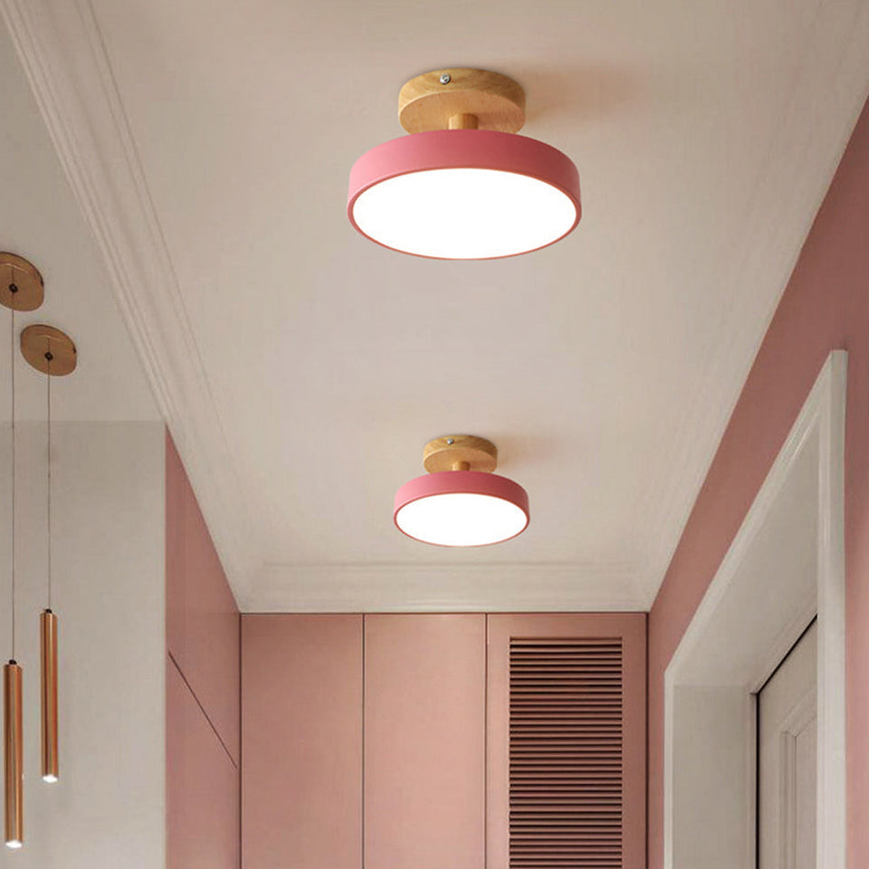 LED Round Ceiling Light for Hallway in Modern Iron Design-Lighting > Ceiling Lights-casanuva-casanuva