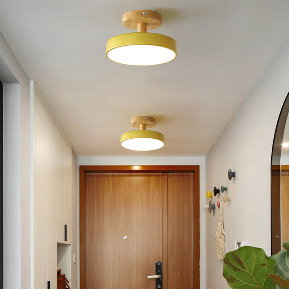 LED Round Ceiling Light for Hallway in Modern Iron Design-Lighting > Ceiling Lights-casanuva-casanuva