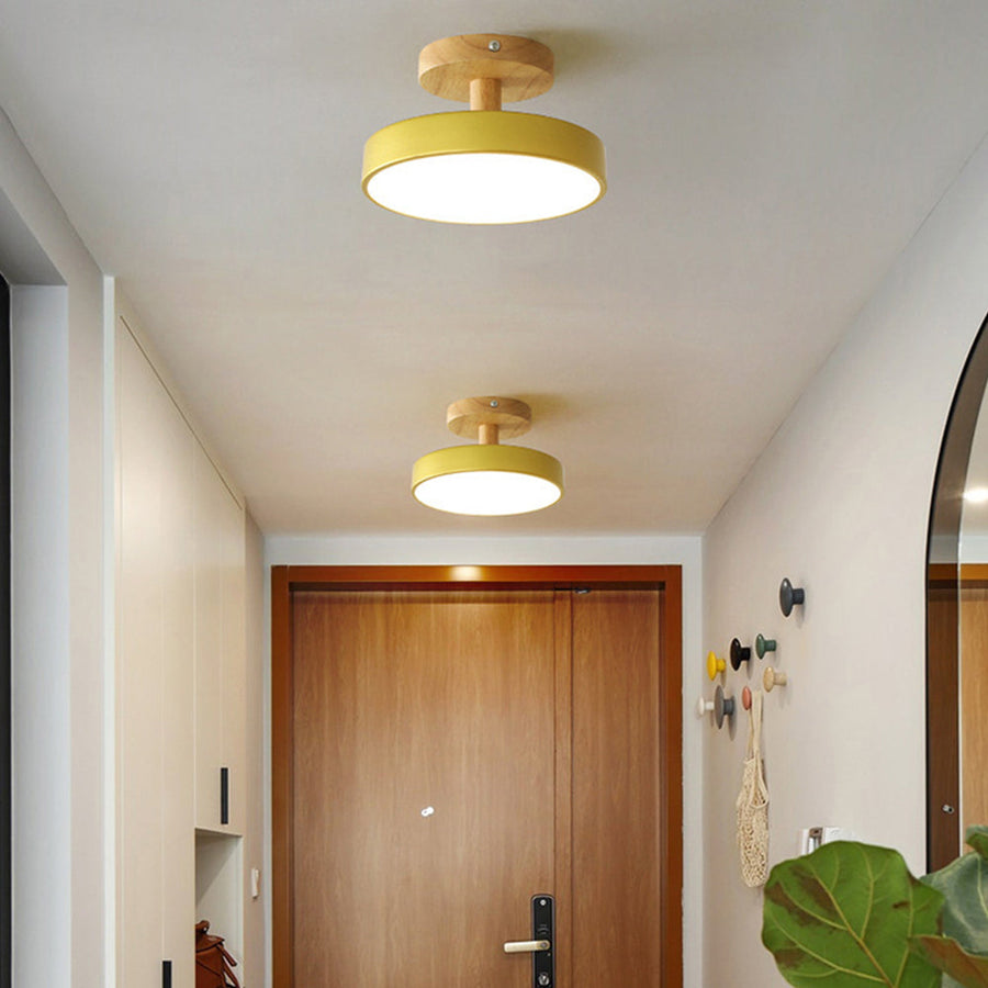 LED Round Ceiling Light for Hallway in Modern Iron Design-Lighting > Ceiling Lights-casanuva-casanuva