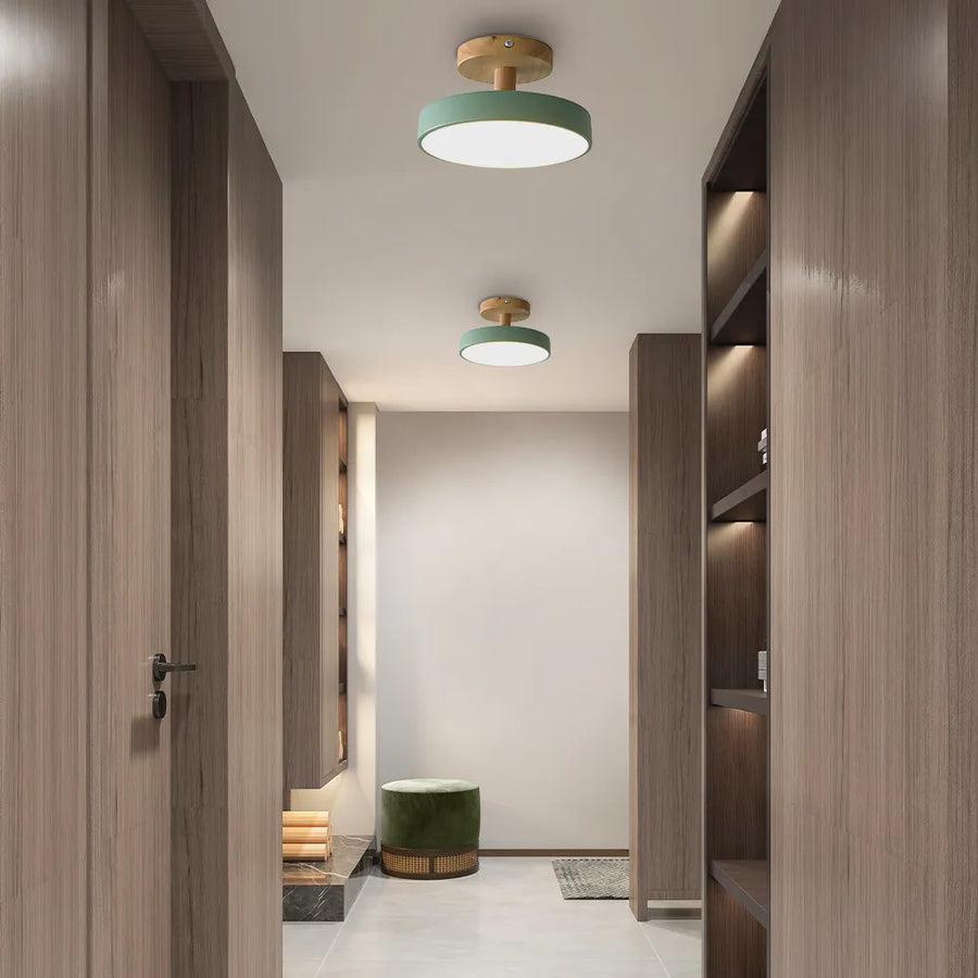 LED Round Ceiling Light for Hallway in Modern Iron Design-Lighting > Ceiling Lights-casanuva-casanuva