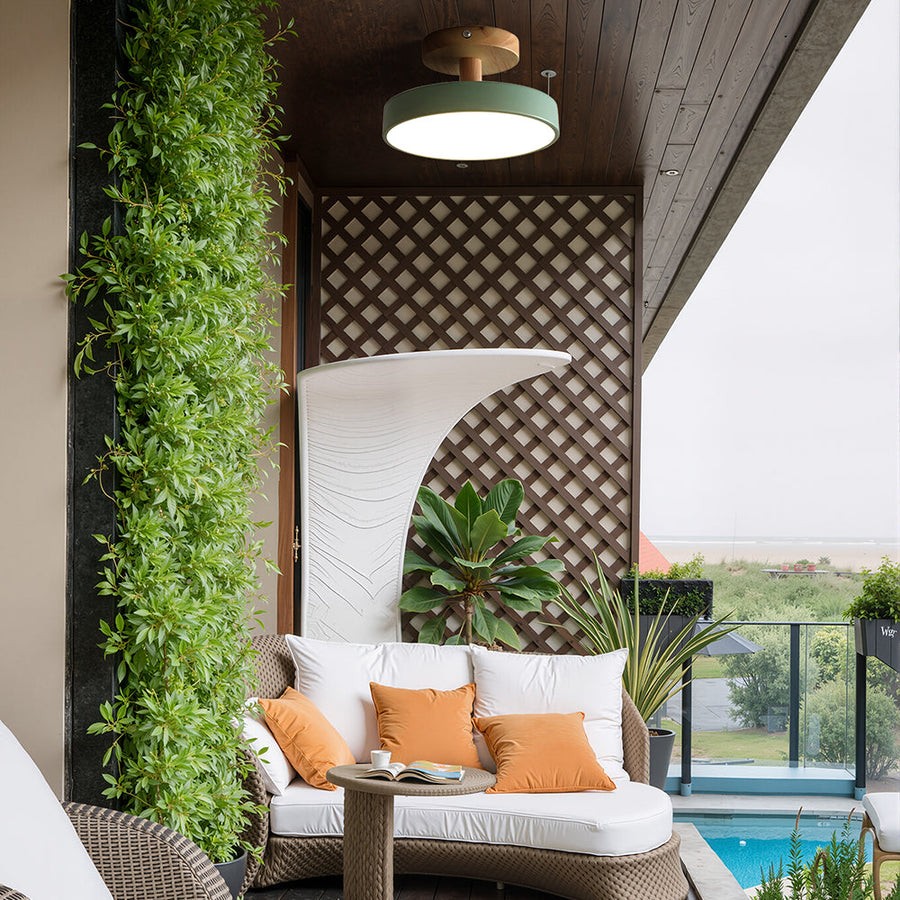 LED Round Ceiling Light for Hallway in Modern Iron Design-Lighting > Ceiling Lights-casanuva-casanuva