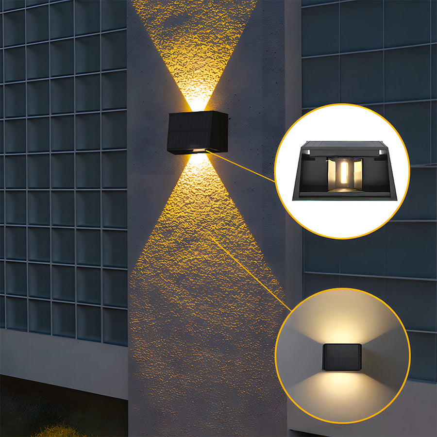 LED Solar Outdoor Wall Light IP65 Waterproof-Lighting > Outdoor Lighting-casanuva-casanuva