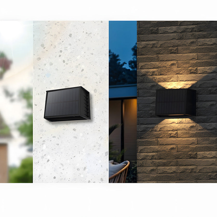 LED Solar Outdoor Wall Light IP65 Waterproof-Lighting > Outdoor Lighting-casanuva-casanuva