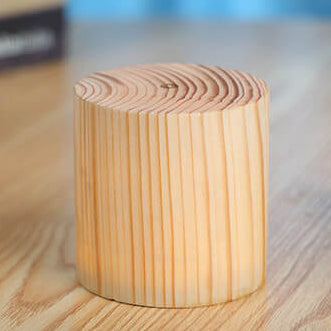 LED Touch Table Lamp with Creative Wood Design-Lighting > Table Lamps-casanuva-casanuva