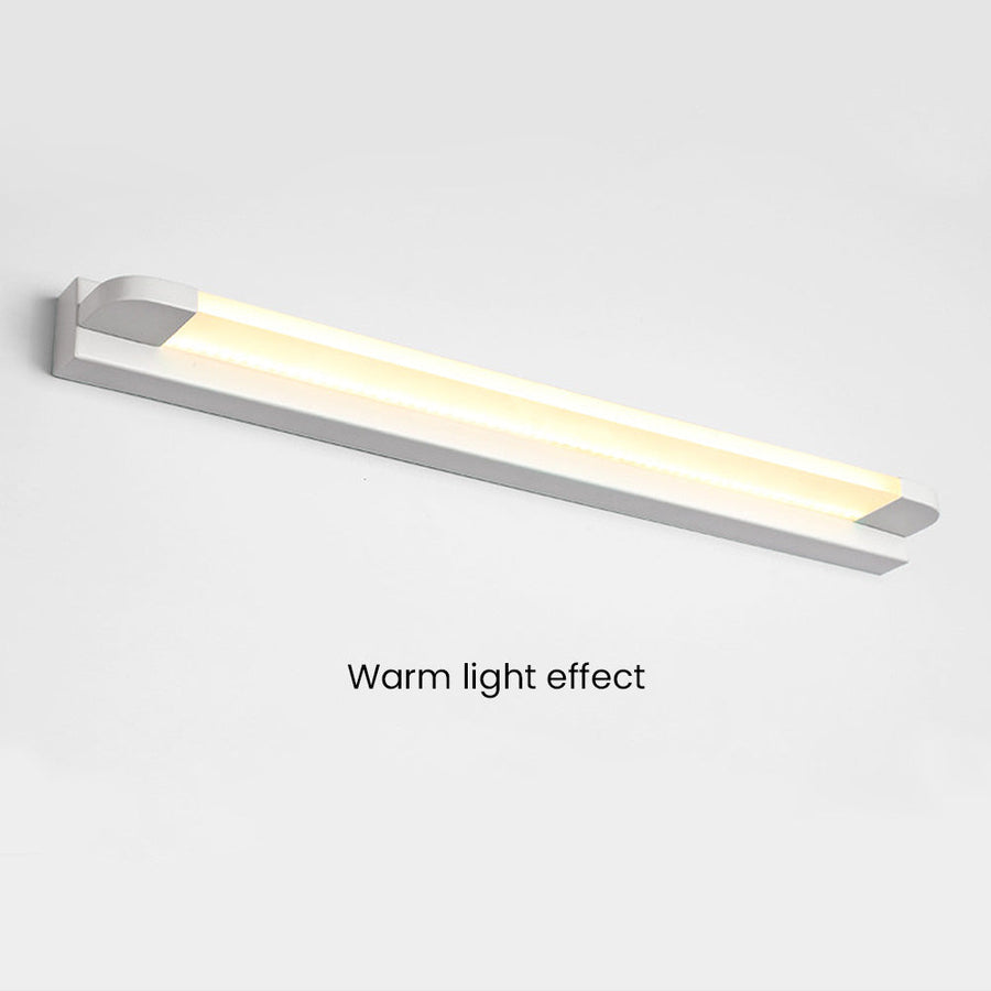 LED Wall Mirror Light White Iron Long Design-Lighting > Wall Lights-casanuva-casanuva