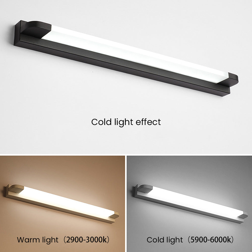LED Wall Mirror Light White Iron Long Design-Lighting > Wall Lights-casanuva-casanuva