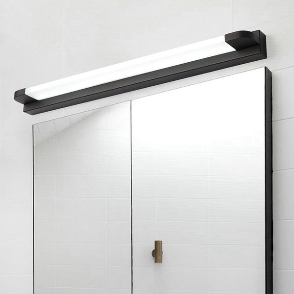 LED Wall Mirror Light White Iron Long Design-Lighting > Wall Lights-casanuva-Black-D46*H7CM-9W-White Light-casanuva