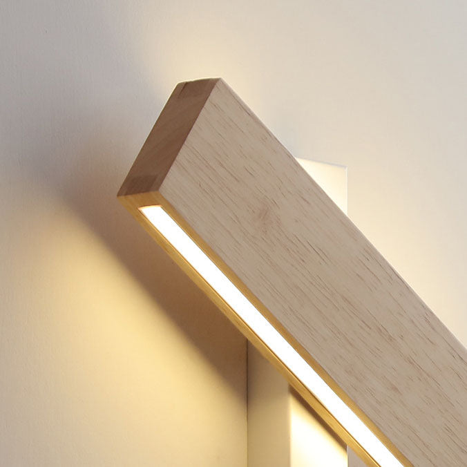 LED Wall Sconce Lamp Japanese Minimalist Rectangular Rotatable Design-Lighting > Wall Lights-casanuva-casanuva