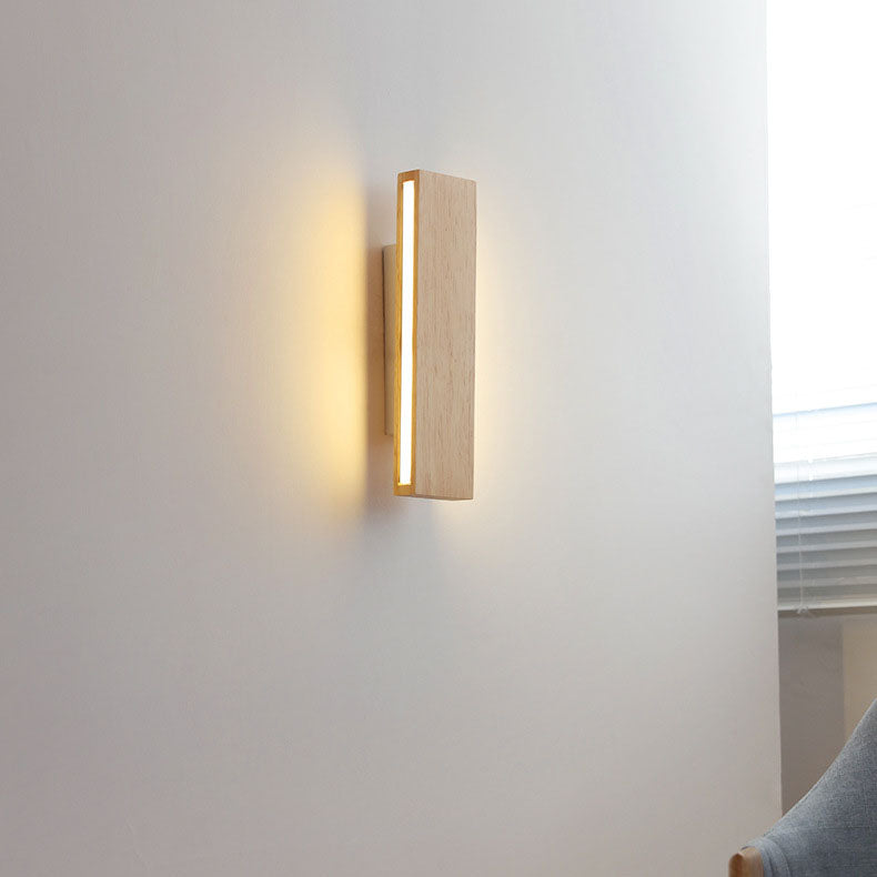 LED Wall Sconce Lamp Japanese Minimalist Rectangular Rotatable Design-Lighting > Wall Lights-casanuva-Large-Warm Light (3000K)-100V-120V-casanuva