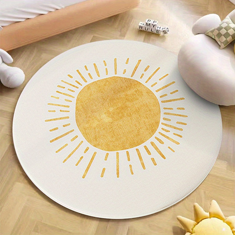 Living Room Rug Non-Slip Soft Easy Care Stylish Design-Rugs & Mats > Area Rugs-casanuva-A-100 x 100cm-casanuva