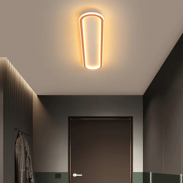 Long Ceiling Light for Corridor Aisle Modern Design-Lighting > Ceiling Lights-casanuva-Gold-D30*H5CM-15W-White Light-casanuva
