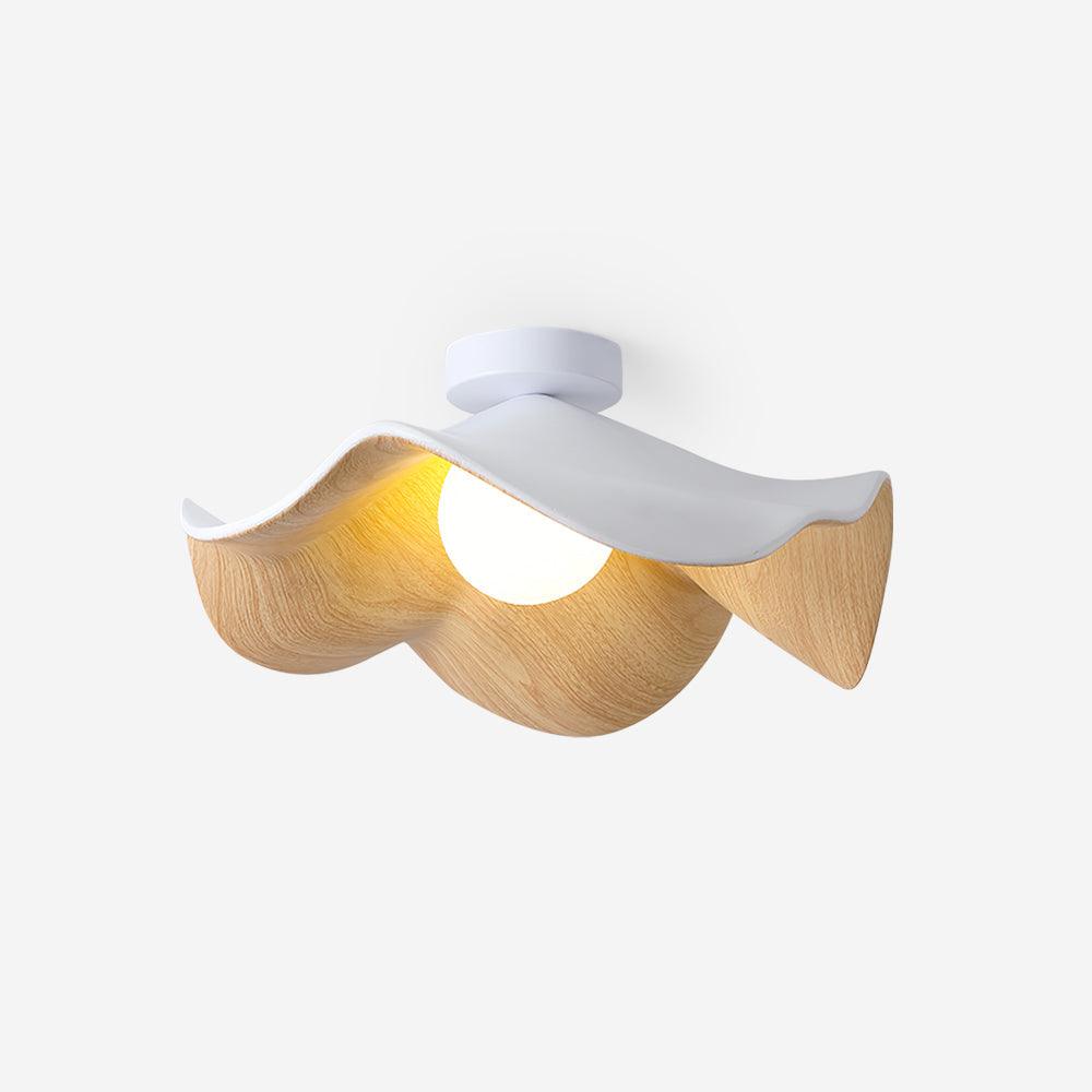 Lotus Leaf Pendant Light with LED Illumination-Lighting > Pendant Lights-casanuva-casanuva