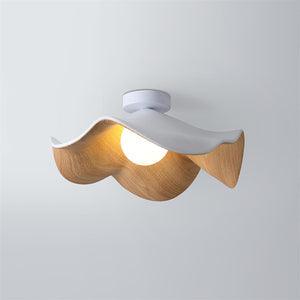 Lotus Leaf Pendant Light with LED Illumination-Lighting > Pendant Lights-casanuva-casanuva