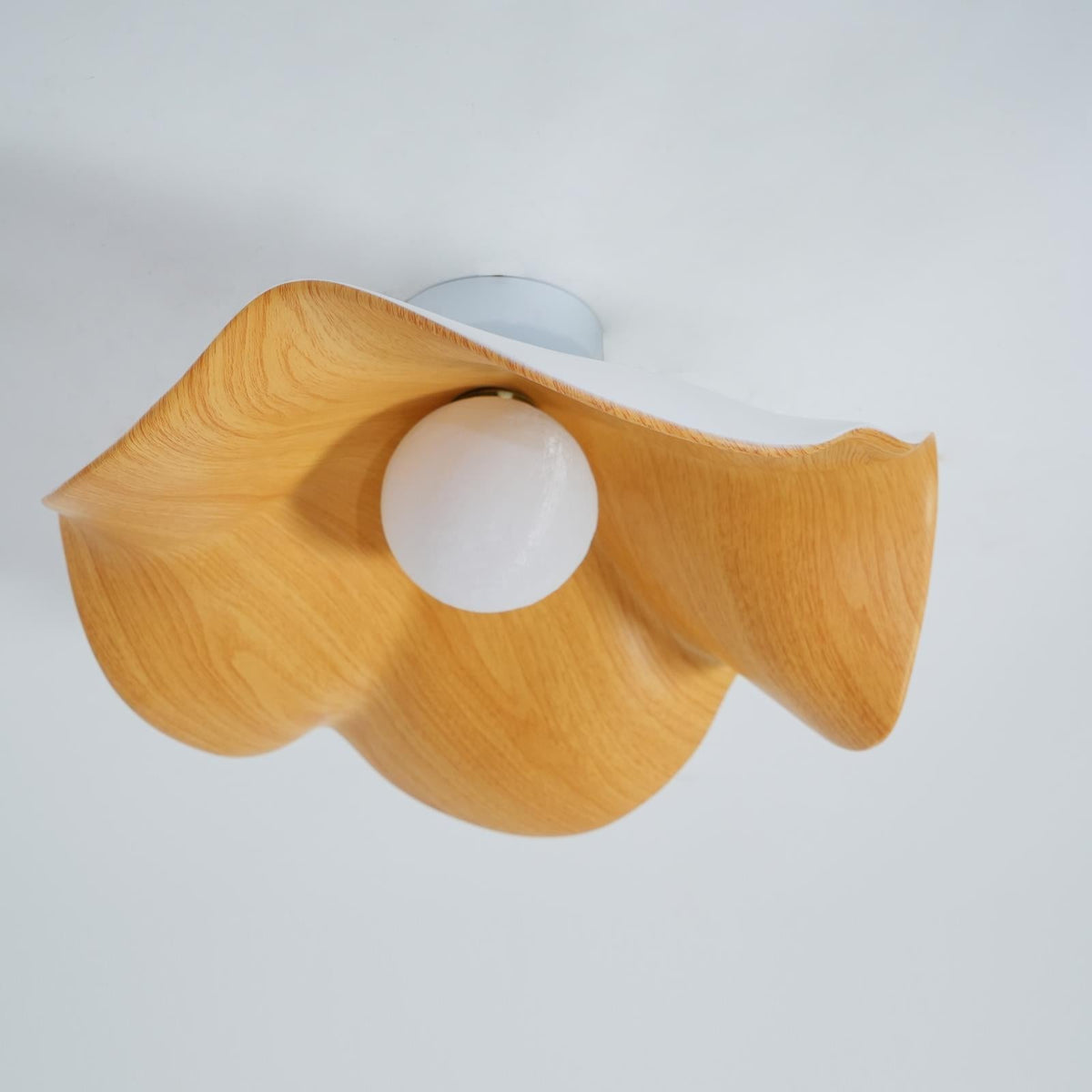 Lotus Leaf Pendant Light with LED Illumination-Lighting > Pendant Lights-casanuva-casanuva