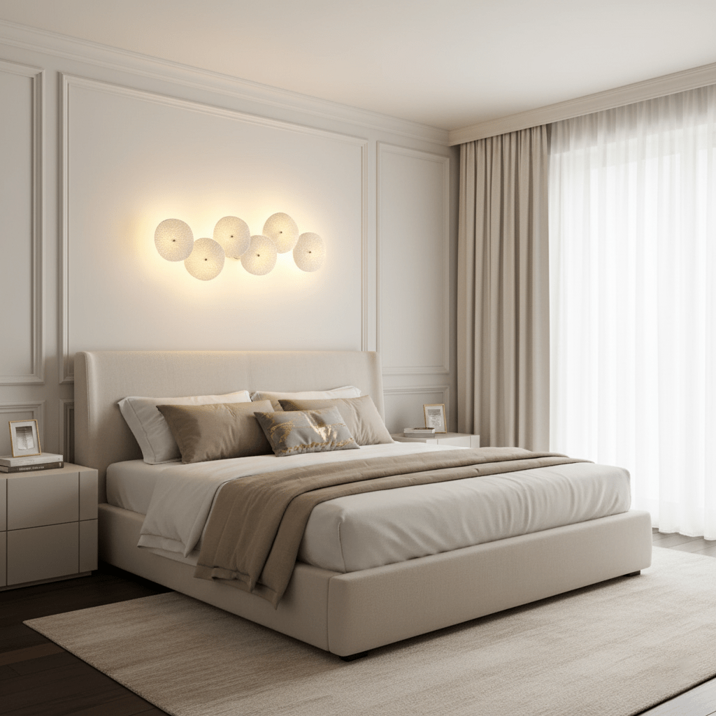 Lotus Petal LED Wall Lamp-Lighting > Wall Lights-casanuva-casanuva