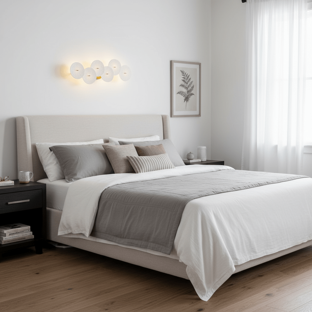 Lotus Petal LED Wall Lamp-Lighting > Wall Lights-casanuva-casanuva