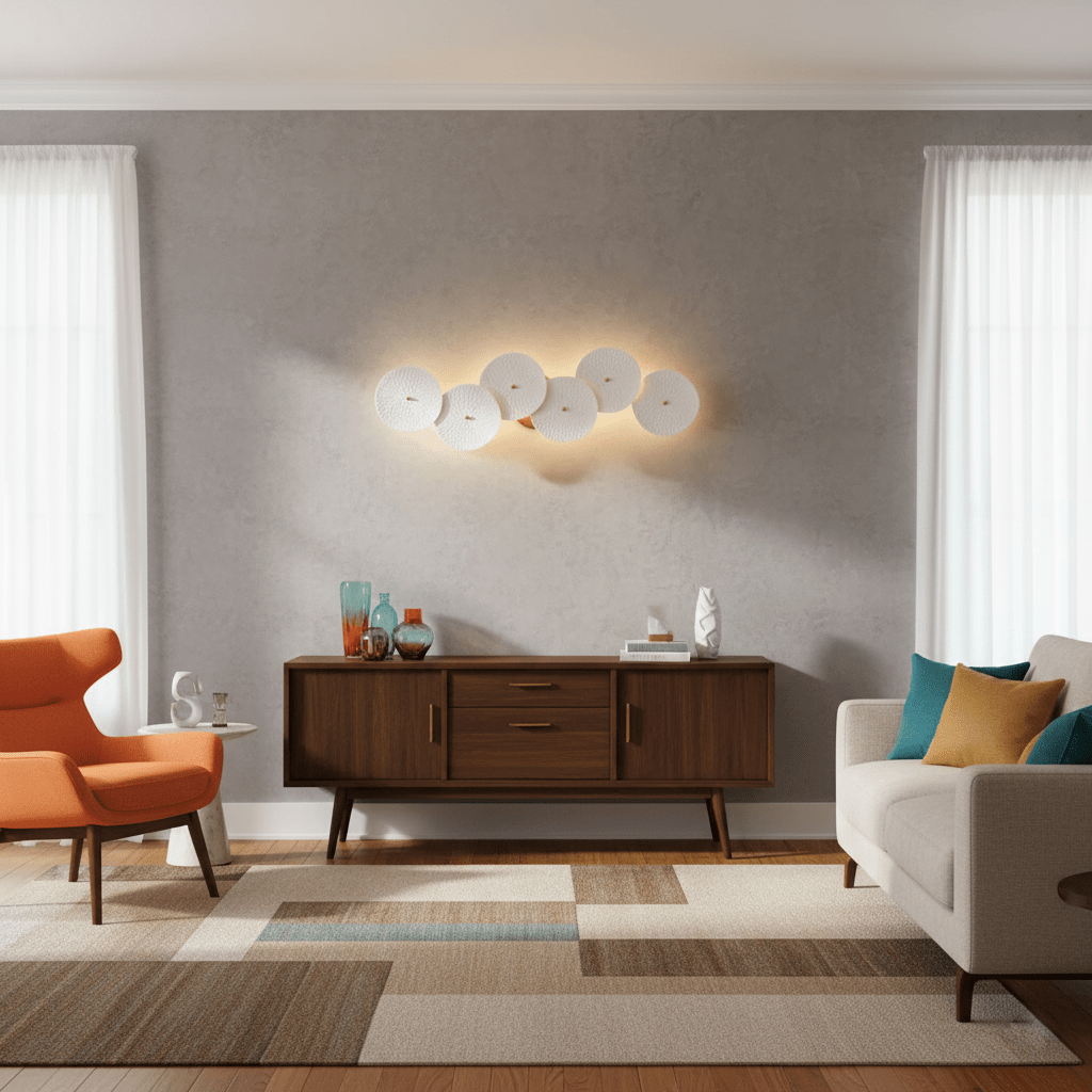 Lotus Petal LED Wall Lamp-Lighting > Wall Lights-casanuva-casanuva