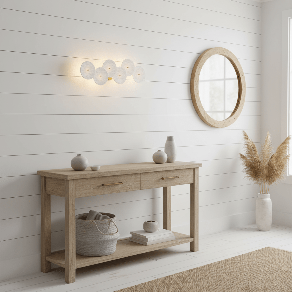 Lotus Petal LED Wall Lamp-Lighting > Wall Lights-casanuva-casanuva